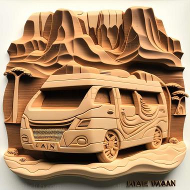 3D мадэль Nissan Caravan Elgrand (STL)